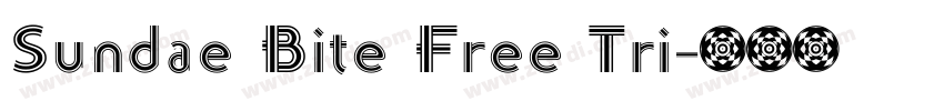 Sundae Bite Free Tri字体转换